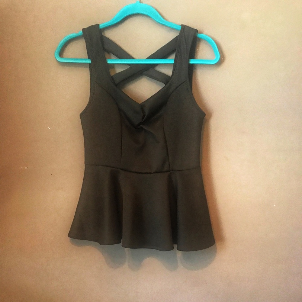 Peplum Top NWT